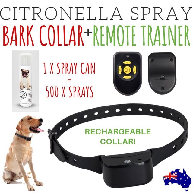 automatic bark control collar with remote